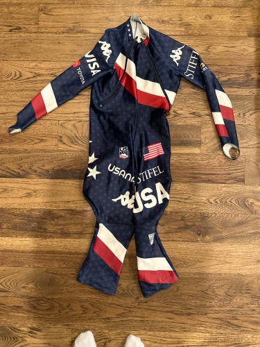 US Ski Team Kappa Medium Speed Suit FIS Legal