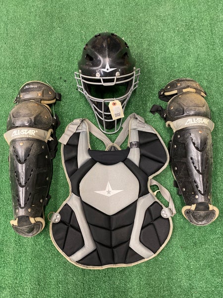 Intermediate All Star Advanced Series Catcher's Set (Used) - Fits Ages 9-12