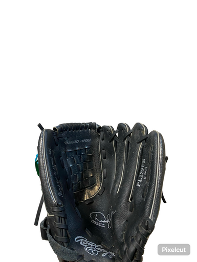Used Rawlings PL129FB BB/SB Glove LH Throw Black 11" 11706-S000368105
