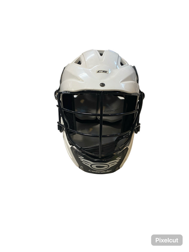 Used Cascade CS WHITE Lacrosse Helmet White One Size 11706-S000368103