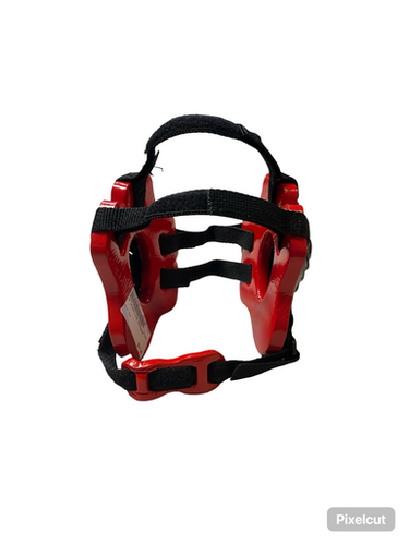 Used Wrestling Headgear Red 11706-S000368048