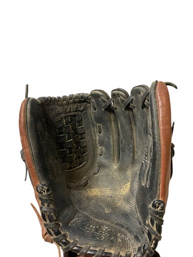 Used Rawlings RS1250 RH Throw Fastpitch Gloves Brown 12 1/2" 11706-S000367671