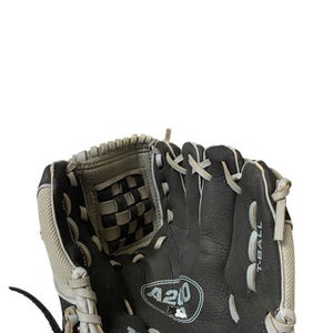 Used Wilson BLACK GLOVE BB/SB Glove T-ball Black 10" 11706-S000367668