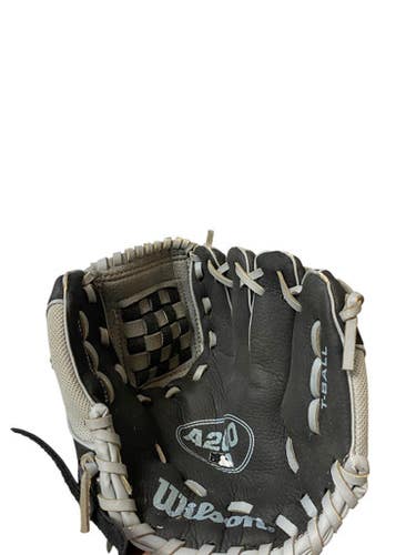 Used Wilson BLACK GLOVE BB/SB Glove T-ball Black 10" 11706-S000367668