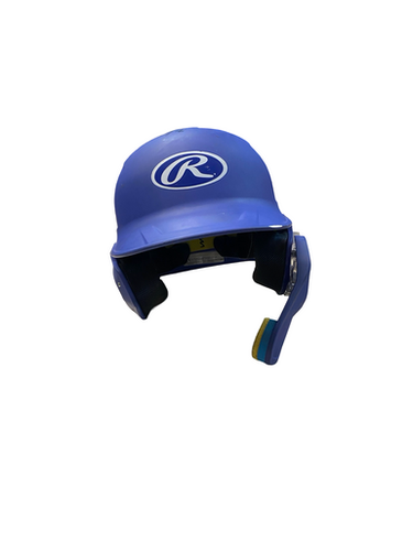Used Rawlings IMPAX Batting Helmet No Mask Royal Blue MD 11706-S000367819