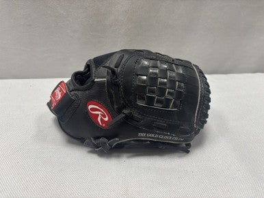 Used Rawlings PL129FB BB/SB Glove RH Throw Black 11" 11490-S000267343