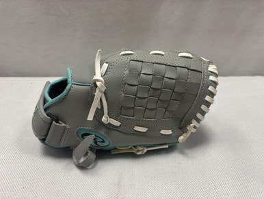 Used Rawlings WPL11GM BB/SB Glove RH Throw Grey 11" 11490-S000267342