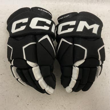 Used CCM TACKS AS580 Junior Gloves Black 10" 11855-S000195187