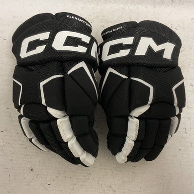 Used CCM TACKS AS580 Junior Gloves Black 10" 11855-S000195187
