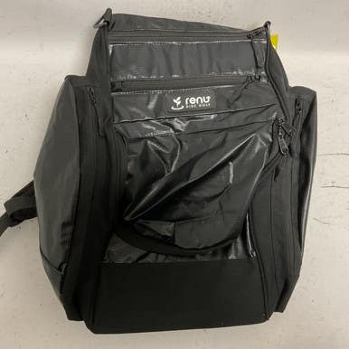 Used RENU Disc Golf Backpack Black 11855-S000195174