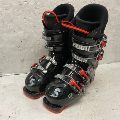 Used Rossignol COMP J4 Boys DH Ski Boot Black And Red 235 MP - J05.5 - W06.5 11855-S000195158
