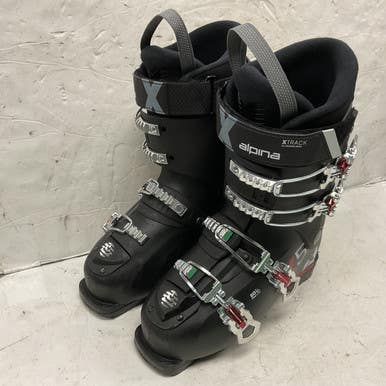 Used Alpina X5 Mens DH Ski Boot Black And Red 255 MP - M07.5 - W08.5 11855-S000195156