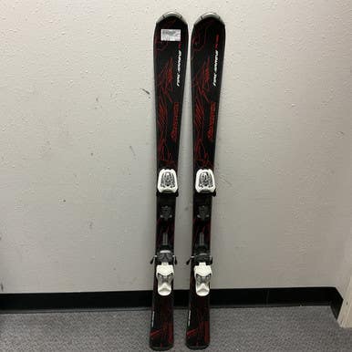 Used Nordica FIREARROW TEAM Boys DH Ski/Binding Black And Red 120 cm 11855-S000195157