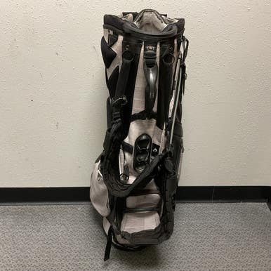 Used Ogio GROM Mens Stand Bag Black And Silver 11855-S000195149