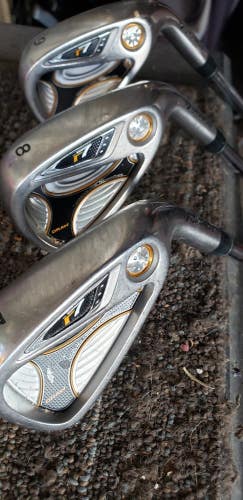 SET 3 TAYLORMADE R7 DRAW CAVITY BACK IRONS 7 8 9 VERY NICE CONDITION