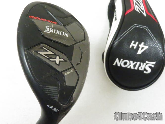 Srixon ZX MKII Hybrid 22 4H HZRDUS Smoke RDX Red 80g 6.0 Stiff Flex +Hybrid