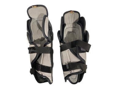 Used Easton SHINGUARDS Senior Shin Guards Black 14" 11847-S000031241