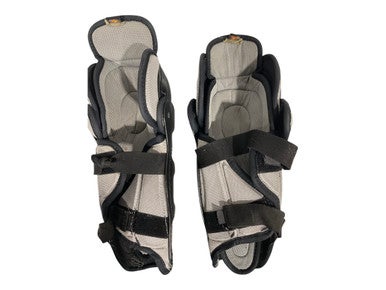 Used Easton SHINGUARDS Senior Shin Guards Black 14" 11847-S000031241