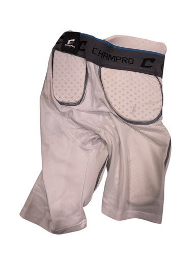 Used Champro Youth FB Integrated Pants White LG 11847-S000031281