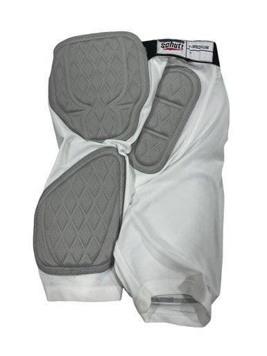 Used Schutt Youth FB Integrated Pants White MD 11847-S000031282
