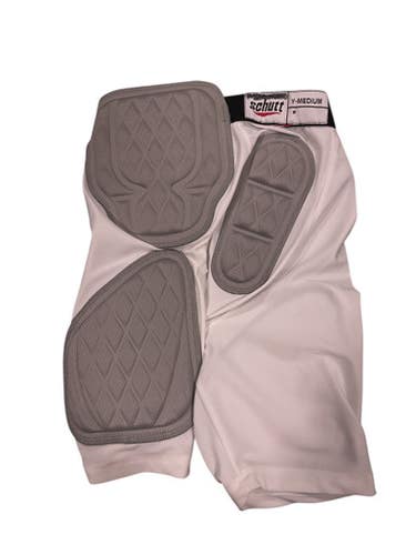 Used Schutt Youth FB Integrated Pants White MD 11847-S000031283