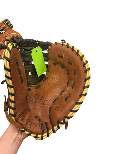 Used Rawlings SANDLOT BB/SB First Base RH Throw Brown 12 1/2" 11682-S000122406