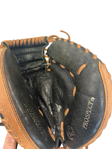 Used Mizuno POWER CLOSE PROSPECT BB/SB Catchers RH Throw Black 31 1/2" 11682-S000122439
