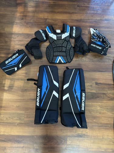 27" Bauer Performance Street Hockey Regular Goalie Set (New)