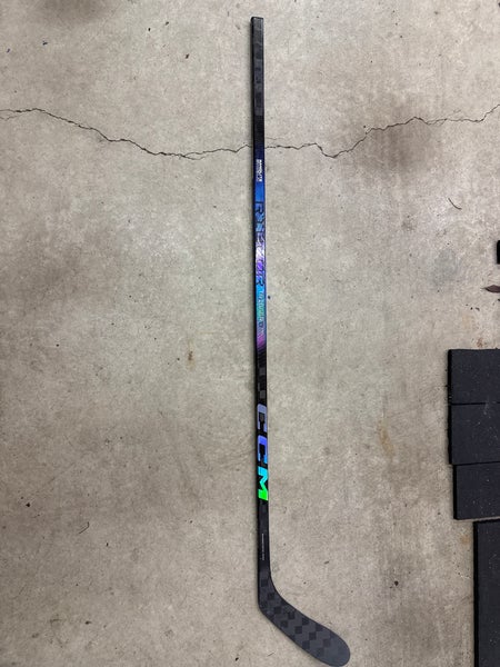 Junior CCM Ribcor Trigger 8 Pro Left Hand Hockey Stick P28 50 Flex (Used)