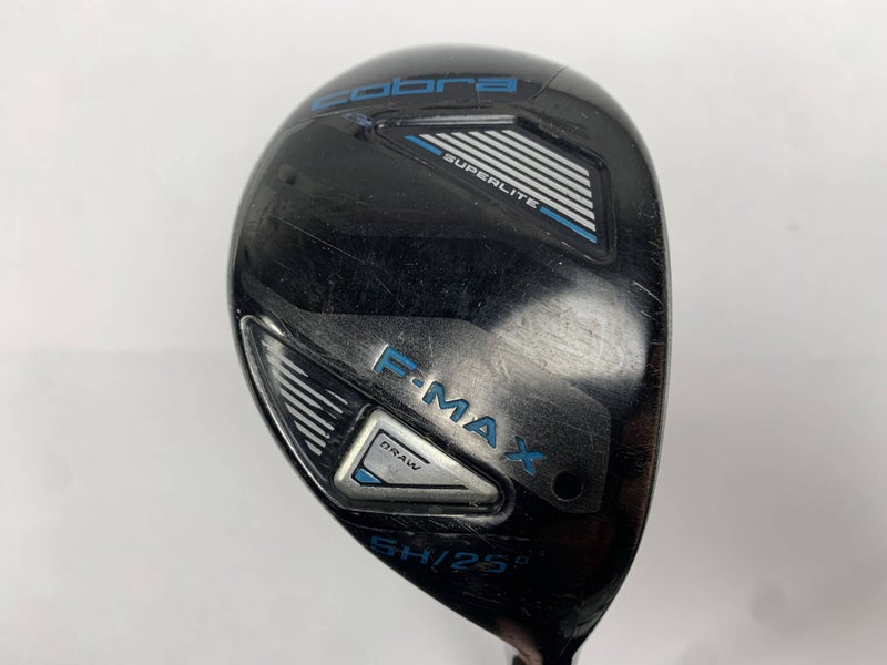 Cobra F-Max Superlite Womens 5 Hybrid 25* SuperLite 50g Ladies Graphite RH