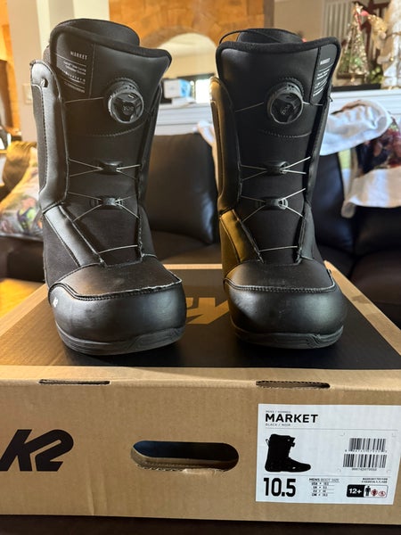 K2 Market snowboard boots (Size 10.5)