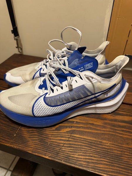 Blue Men's Size M 10.5 (W 11.5) Adult Nike Air Zoom Victory Shoes (Used)