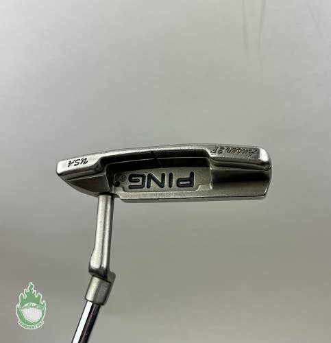 Used Left Handed Ping Black Dot Karsten Anser 2F 35.5" Putter Steel Golf Club