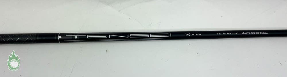 Mitsubishi Chemical Tensei 1K Black 75g TX Stiff Driver Shaft TMAG Tip 43.75"
