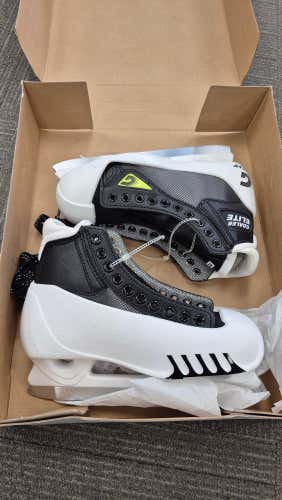 Graf 650 Elite Hockey Goalie Skates Regular Width Size 6.5 (New)