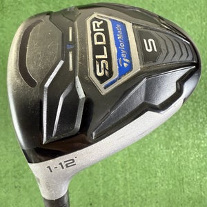 READ TaylorMade SLDR Mini Driver 12 Fujikura Atmos 6R Regular Flex Left Handed