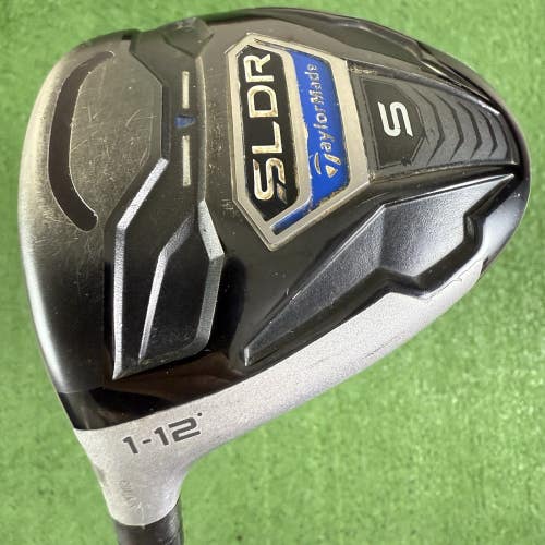 READ TaylorMade SLDR Mini Driver 12 Fujikura Atmos 6R Regular Flex Left Handed
