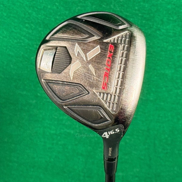 Tour Edge Exotics XCG7 16.5 Fairway 4 Wood Fuel Exotics 50-R Regular *DENT*