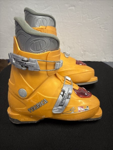 Mondo Size 19.5 Kids U.S. Size 13.5 Tecnica RJ Downhill Ski Boots
