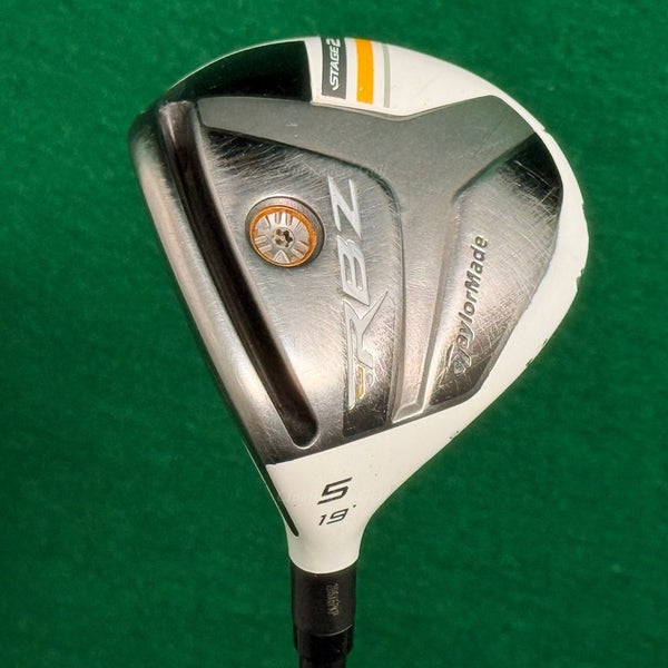 LH TaylorMade RBZ Stage 2 19 Fairway 5 Wood RocketFuel 60-R Graphite Regular