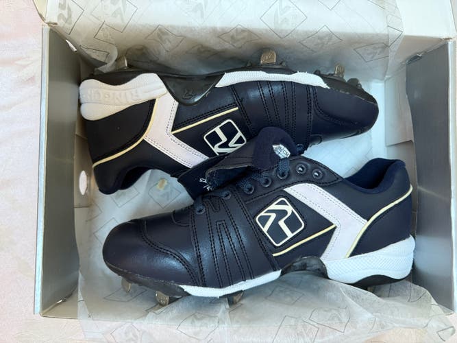 Blue Men's Size M 8.0 (W 9.0) Adult Low Top Metal (New)