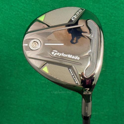 TaylorMade Qi35 Max Lite 21.5 Fairway 7 Wood Vanquish 4-R Graphite Regular w/HC