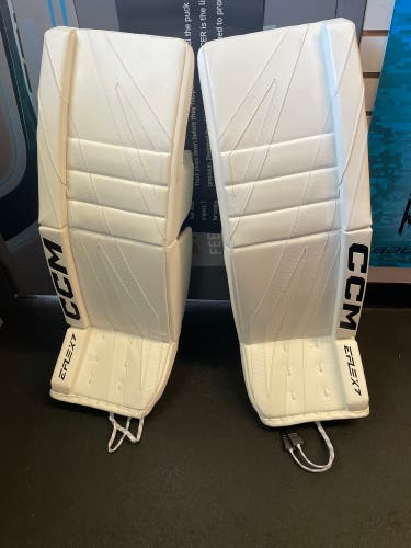NEW CCM Eflex 7 Goalie Leg Pads 34”+1”