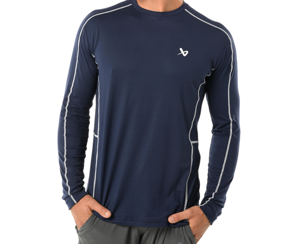 Bauer Hockey FLC Traing Shirt Large Navy (New)