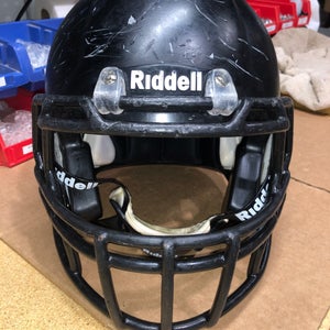 USED RIDDELL SPEED ADULT HELMET - MEDIUM - FLAT BLACK - REJECT