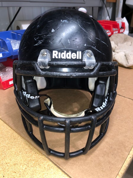 USED RIDDELL SPEED ADULT HELMET - MEDIUM - FLAT BLACK - REJECT