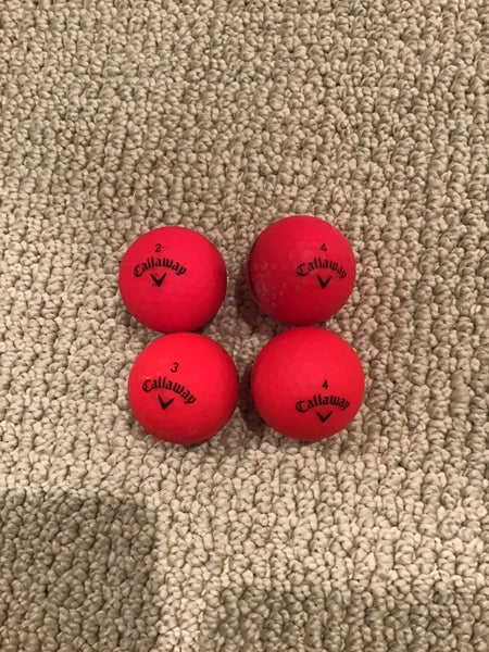 Callaway Balls 4 Pack (Used)