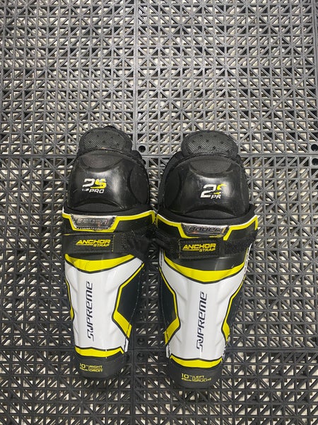 Bauer Supreme 2S Pro 10" Shin Pads (Used)