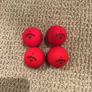 Callaway Balls 4 Pack (Used)