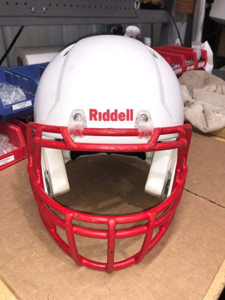 USED RIDDELL SPEED ADULT HELMET - LARGE - WHITE - REJECT